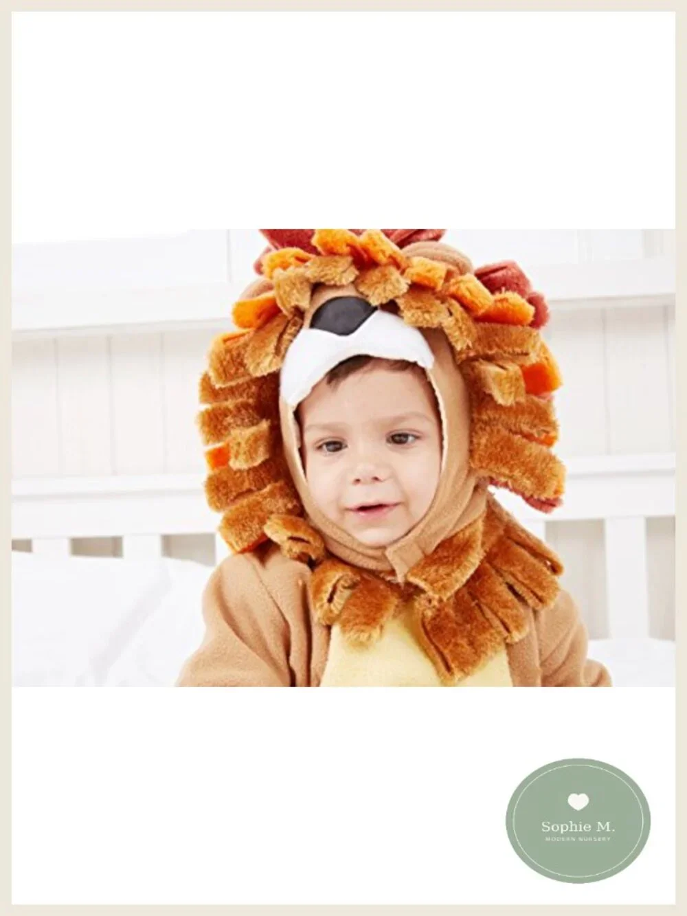 Toddler Lion Costume with Toy Zebra - Halloween Dress Up
